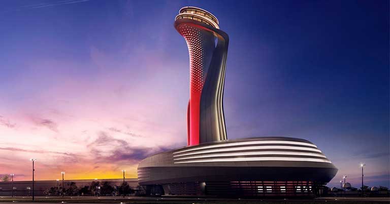 برج مراقبت فرودگاه جدید استانبول
